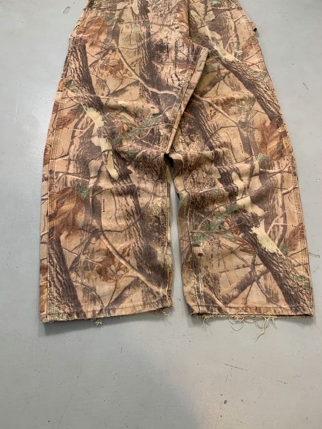 Rare Vintage Carhartt Realtree Camo Baggy Fit Cargo Jeans – Men’s 38x31.5 – Streetwear — image 6 of 8