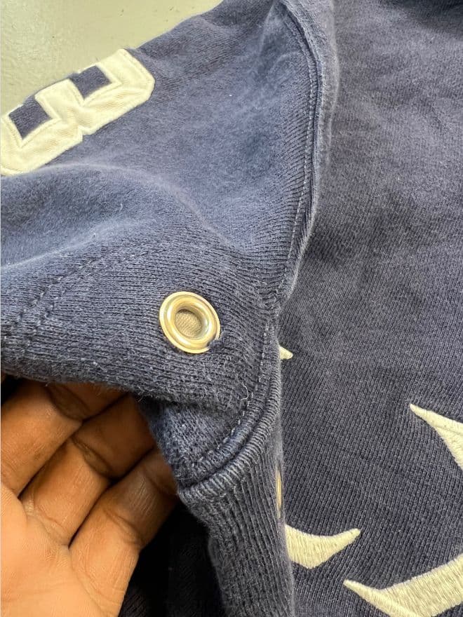 Vintage Polo Ralph Lauren LX7 Big Pony Blue Sweatshirt – Men’s M — image 7 of 10