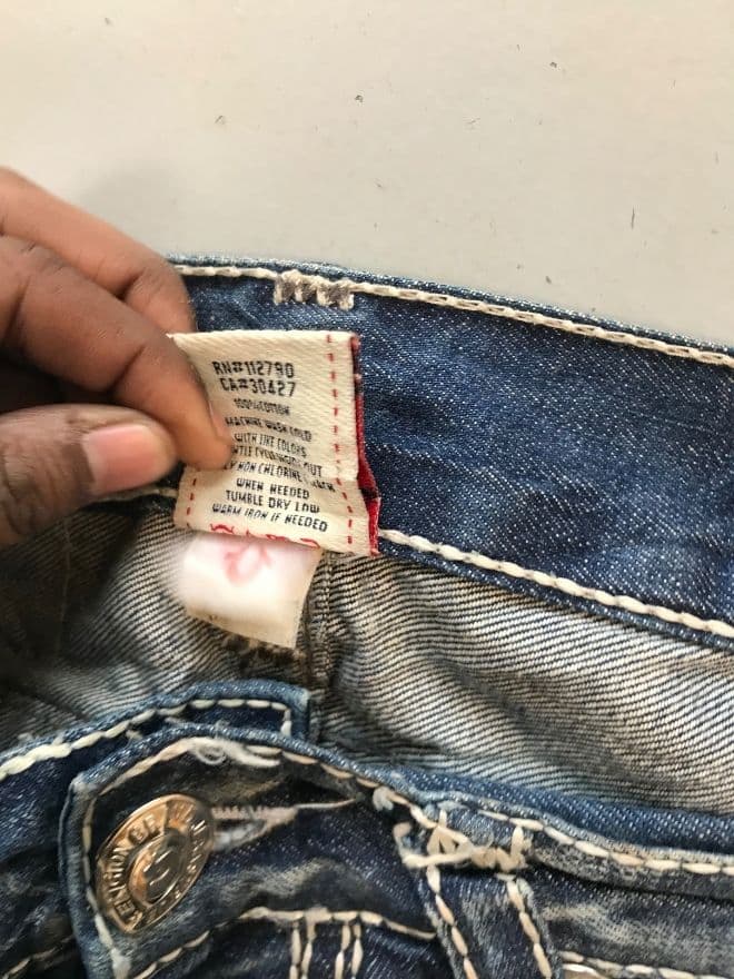 Vintage True Religion Logan Super T Denim – Men’s Size 34x30 — image 5 of 10