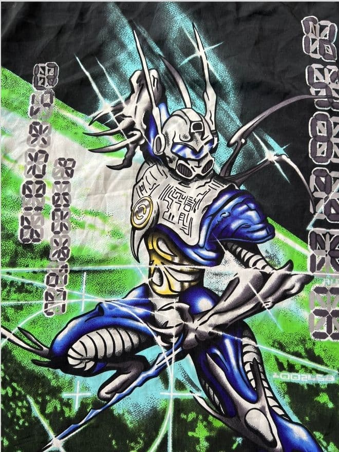 Vintage Liquid Blue Transformers AOP Baggy Fit Shirt – Men’s Size M/L — image 9 of 9