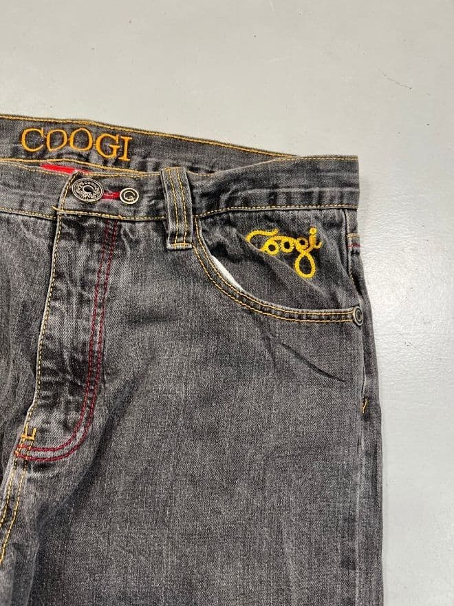 Vintage Coogi Crazy Pattern Embroidered Denim – Men’s 38 — image 11 of 11