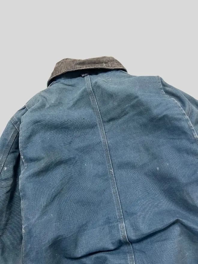 Vintage Carhartt Blanket-Lined Arctic Jacket | Size S | Classic Workwear Coat — image 9 of 15