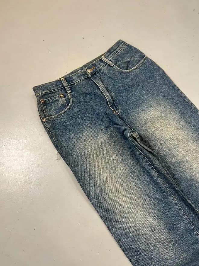 Vintage Japanese Brand Evisu-Inspired Denim Jeans – Size 32 (US) / 48 (EU) — image 6 of 8