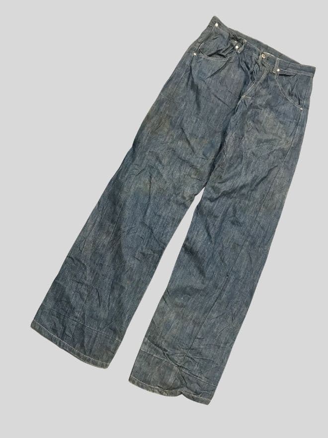 Vintage Levi’s Engineer Jeans Denim — Blue — Size 30 — image 9 of 9
