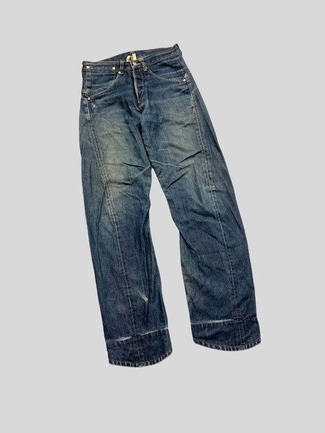 Vintage Levi’s Engineer Jeans Denim – Men’s Size US 28 (EU 44) | Blue — image 7 of 10