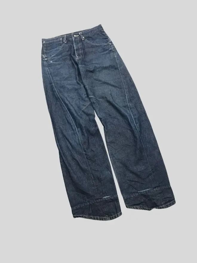 Vintage Levi’s Engineer Jeans Denim – Men’s US 29 – Distressed Workwear Blue — image 6 of 7