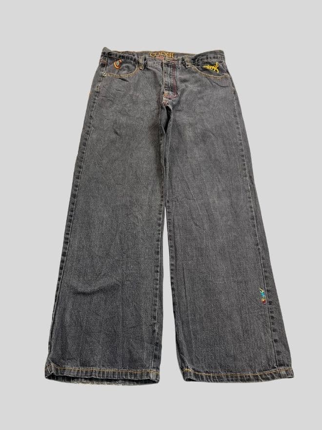 Vintage Coogi Crazy Pattern Embroidered Denim – Men’s 38 — image 9 of 11