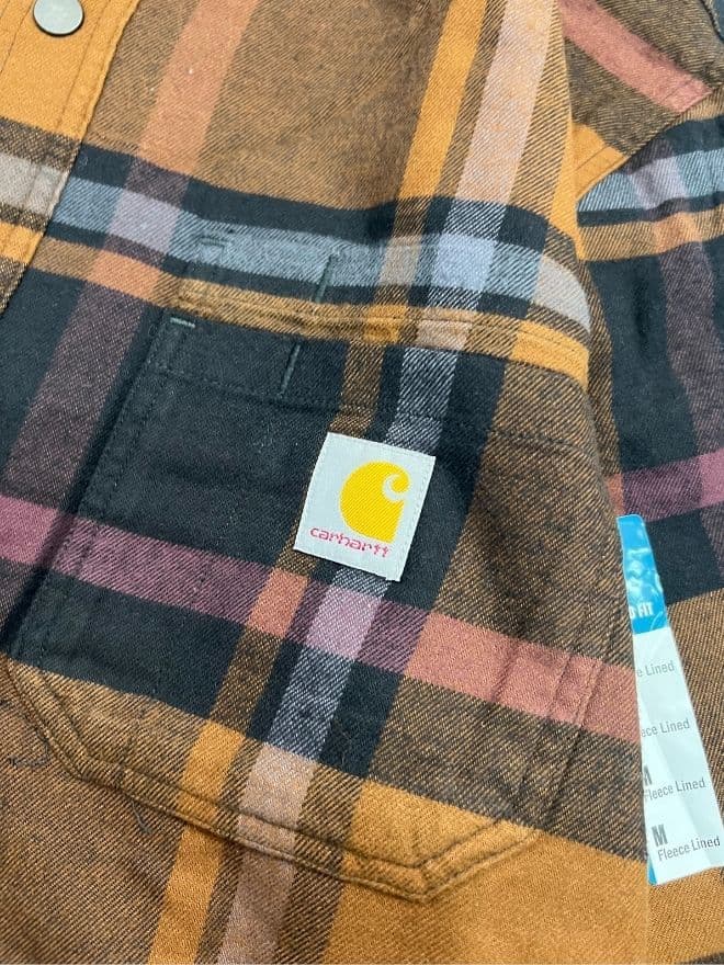 Bundle of Factory Leftover Carhartt Hoodies & Flannel Hooded Jackets — image 30 of 48