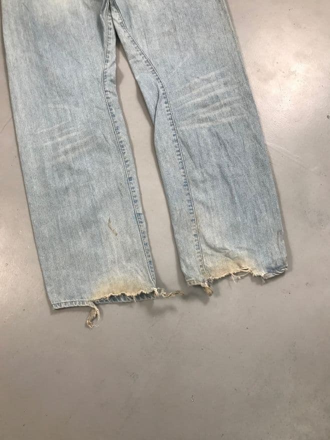 Vintage Levi’s Engineer Jeans — Size 38 | Distressed Workwear Denim — image 8 of 10