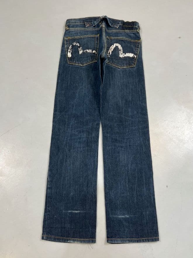 Vintage Evisu Inspired Seagull Denim Pants – Size 30 — image 7 of 9