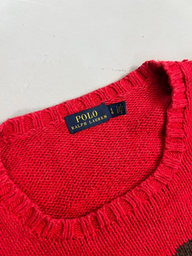Bundle of Polo Ralph Lauren Bear Knit Sweaters (3 Colors) — image 14 of 24