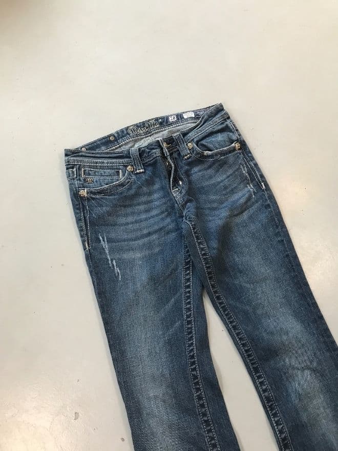 Vintage Miss Me Denim Jeans – Women’s Size 28 (US 6) — image 6 of 9