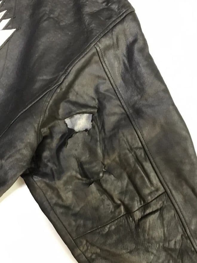 Vintage Avirex 25 Silver 1978 Leather Jacket – Men’s Size L — image 7 of 12