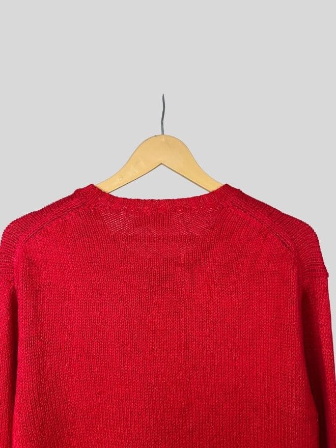 Vintage Polo Ralph Lauren Bear Knit Sweater  – Size M — image 13 of 14