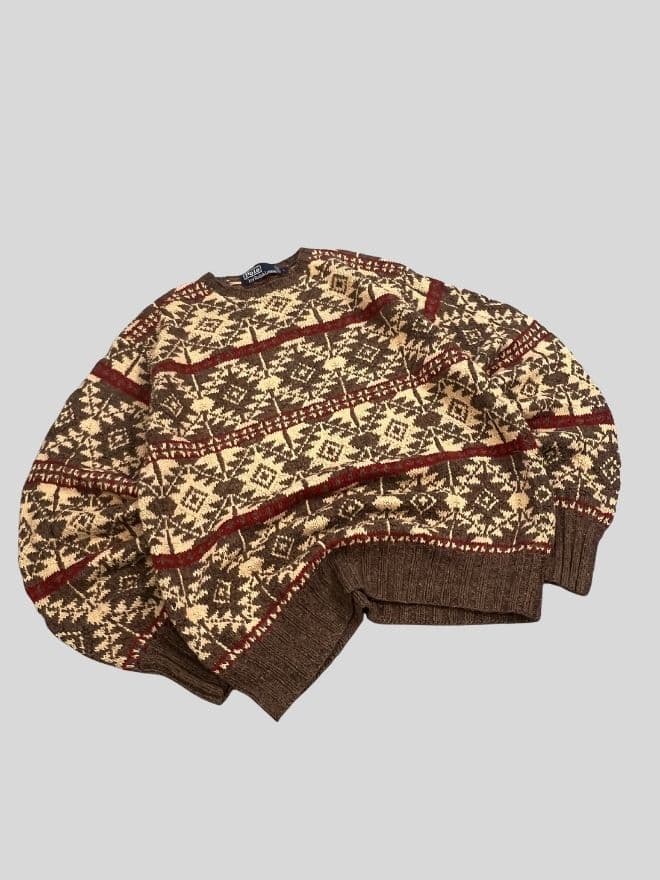 Vintage Polo Ralph Lauren Knit Sweater – Multicolor | Men’s S — image 1 of 8