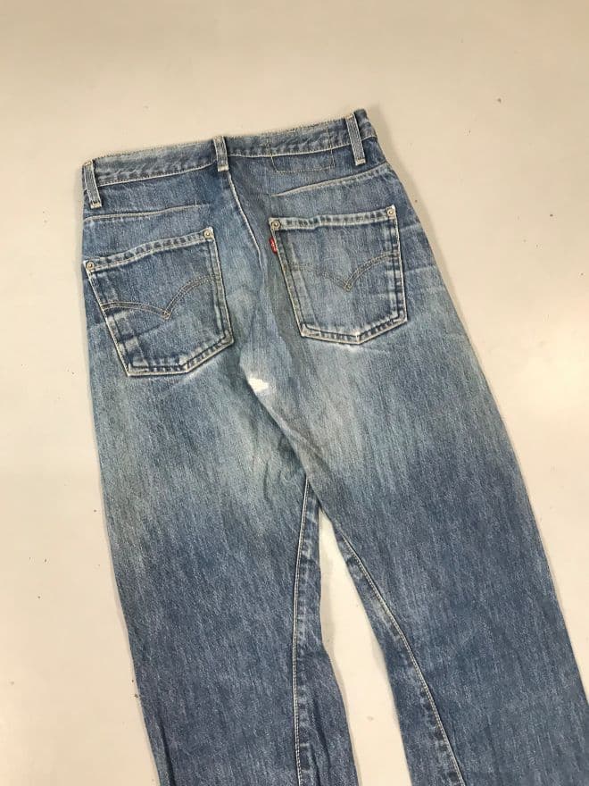 Vintage Levi’s Engineer Jeans – Blue Denim — image 11 of 12