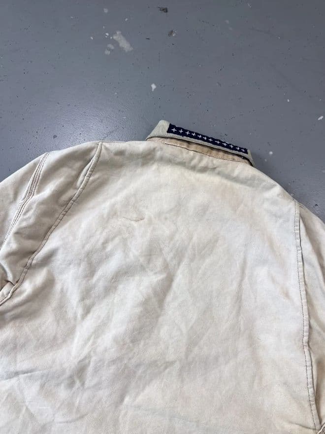 Vintage Sun-Faded Carhartt x Sashiko Rework Jacket – Brown – Size L (Tag M) — image 14 of 14