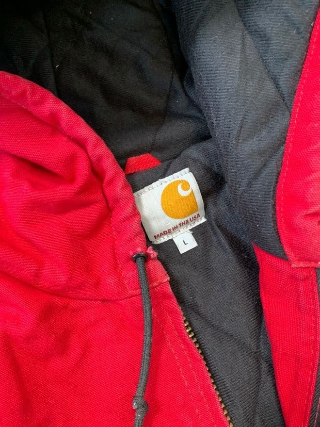 Rare Vintage Carhartt Sherpa-Lined Santa Fe Jacket – Men’s Large (US L / EU 52–54) – Multi Color Streetwear — image 11 of 11
