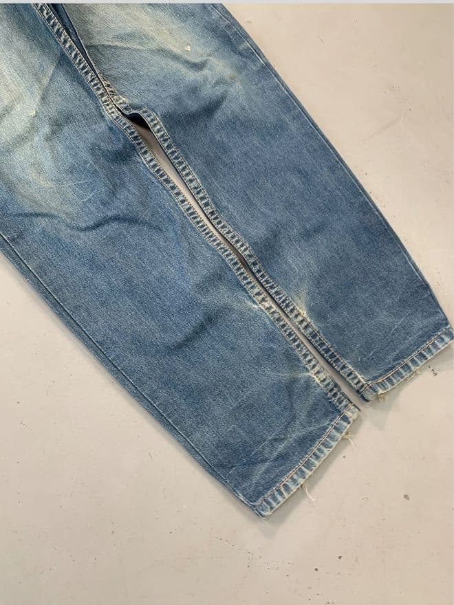 Levi's Vintage Engineer Jeans – Size 30 (US) / 46 (EU) – Blue Denim – Distressed — image 14 of 14