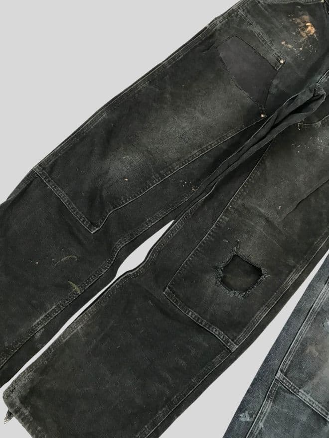 Crazy Bundle of 4 Vintage Carhartt Double Knee Denim Pants — image 17 of 17
