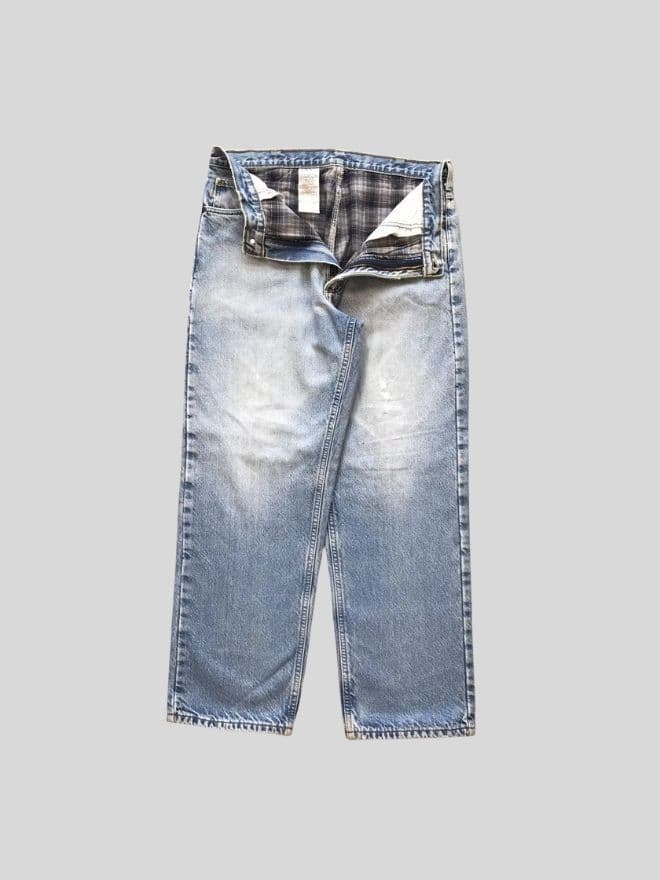 Bundle of 3 Vintage Carhartt Blanket-Lined Carpenter Denim – Size 36 — image 5 of 12