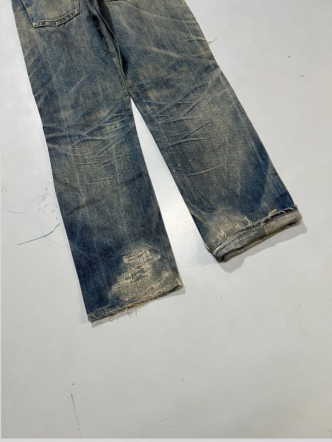 Vintage Levi’s Selvedge Denim Jeans Men’s 32 Blue — image 5 of 11