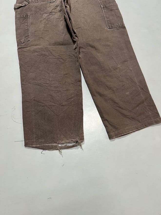 Vintage Carhartt Double Knee Workwear Denim Pants Men’s 36 Brown thumbnail 2
