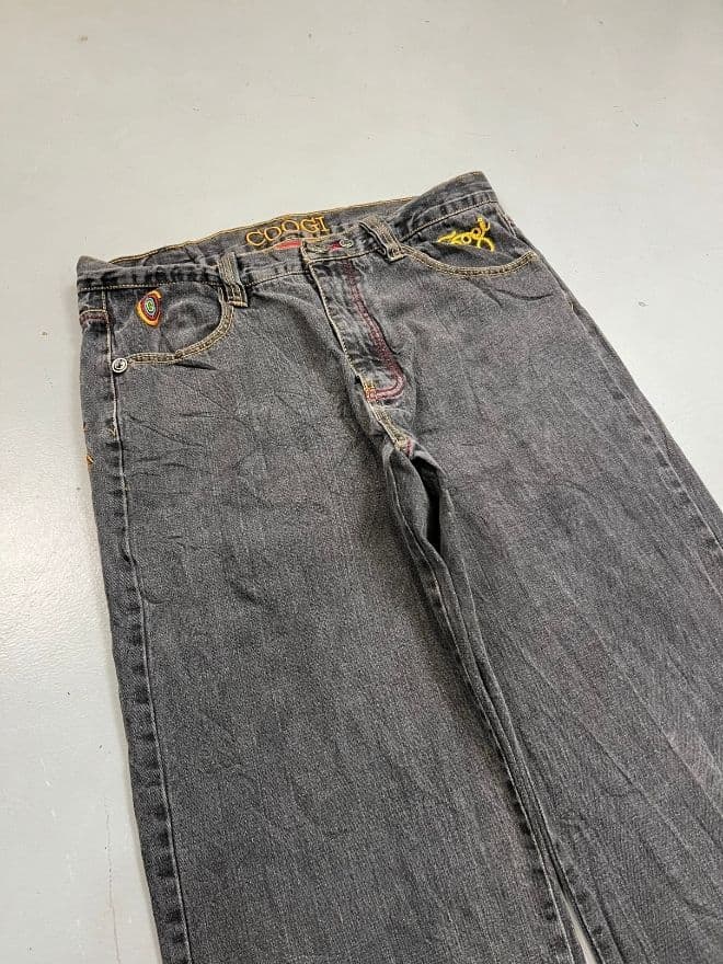Vintage Coogi Crazy Pattern Embroidered Denim – Men’s 38 — image 8 of 11
