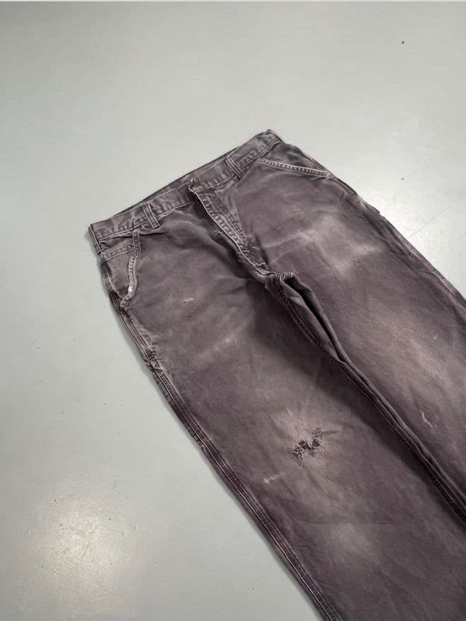 Vintage Carhartt B11 PTB Carpenter Denim (Size 34) thumbnail 4