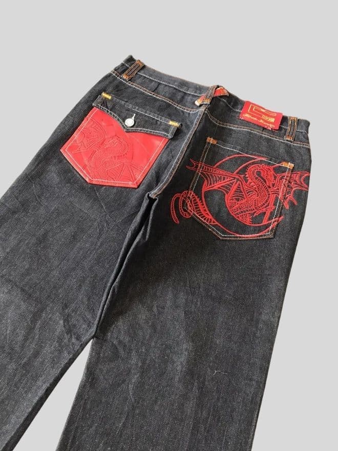 Vintage Coogi Dragon 🐉 Embroidery Denim – Men’s Size 36 — image 10 of 12