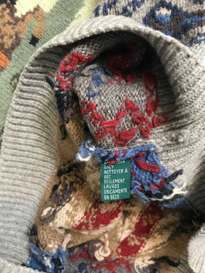 Polo Ralph Lauren – Vintage Knit Sweater – Men’s Size M (Multi-Color / Avant-Garde) — image 5 of 7