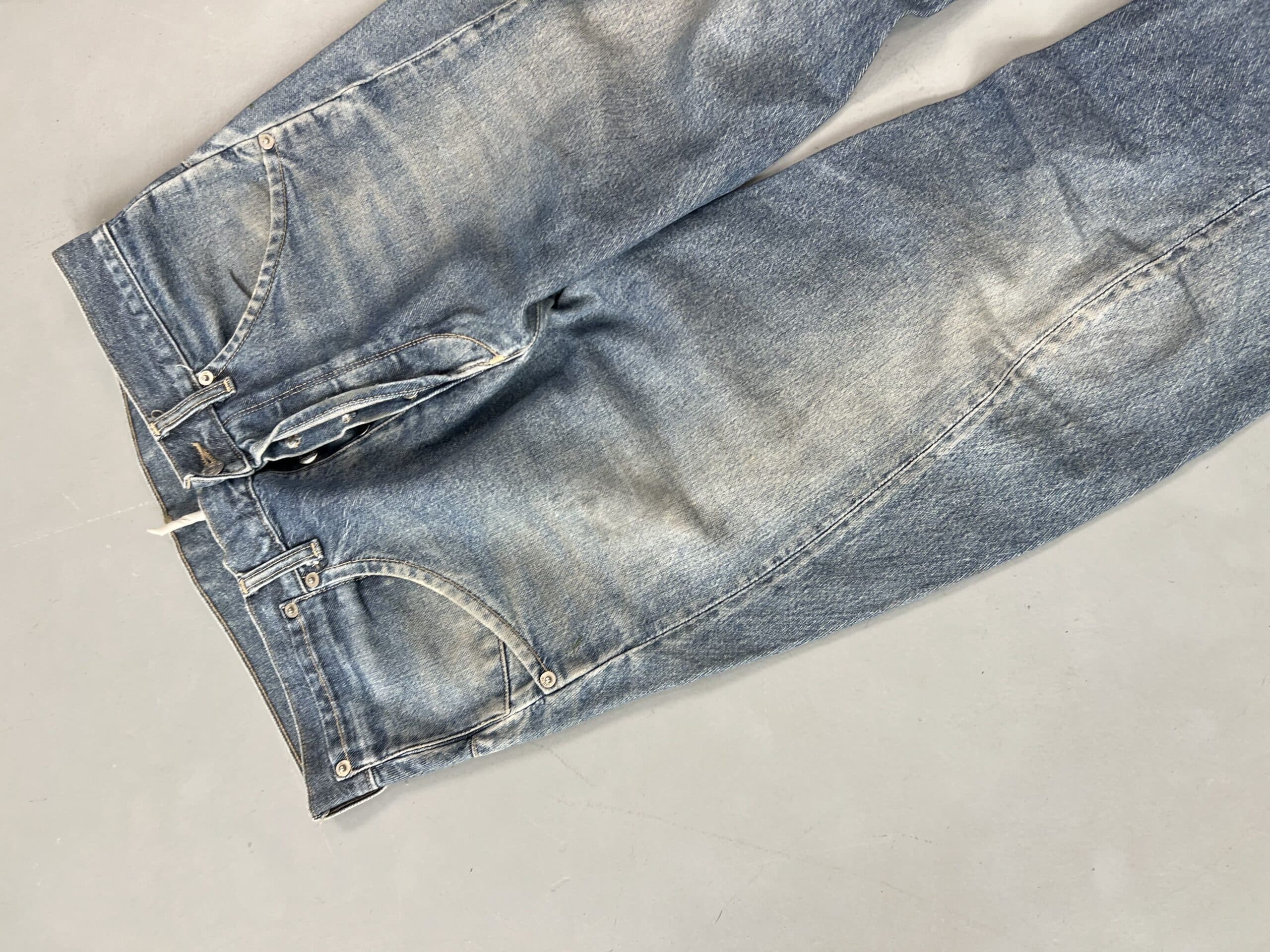 Vintage Levi’s Engineer Jeans Denim – Blue Workwear Fit (Size 34) — image 10 of 12