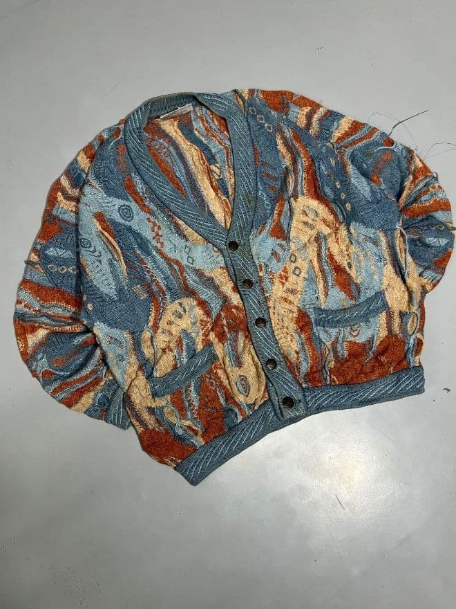Bundle of  Vintage Coogi Multicolor 3D Knit Sweaters — image 6 of 9
