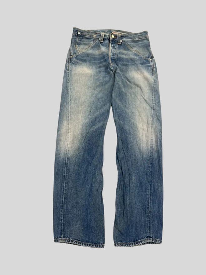 Bundle of 3 Vintage Levi’s Engineer Pants – Size 32 – Used Condition — image 9 of 11