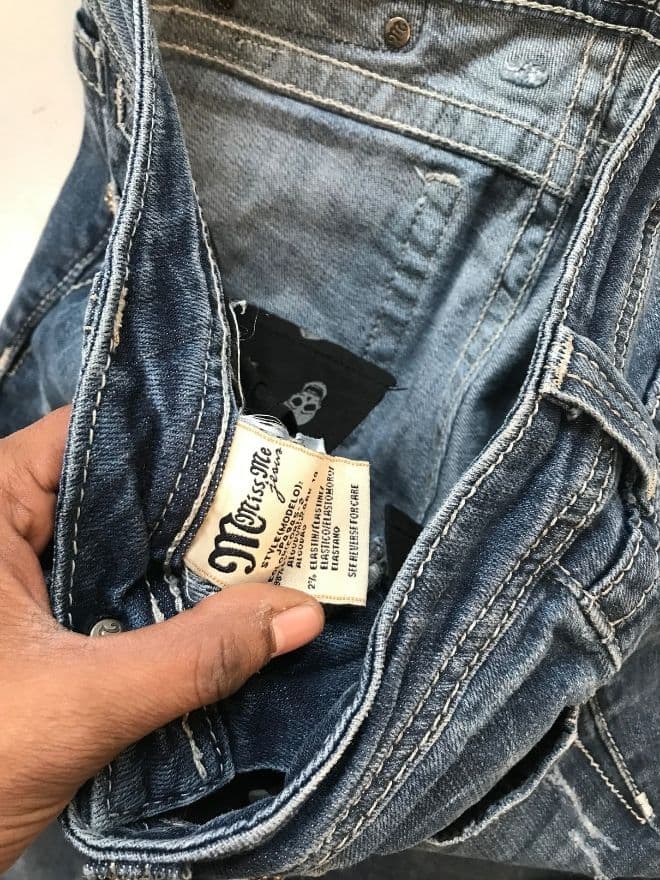 Vintage Miss Me Denim Jeans – Women’s Size 28 (US 6) thumbnail 3