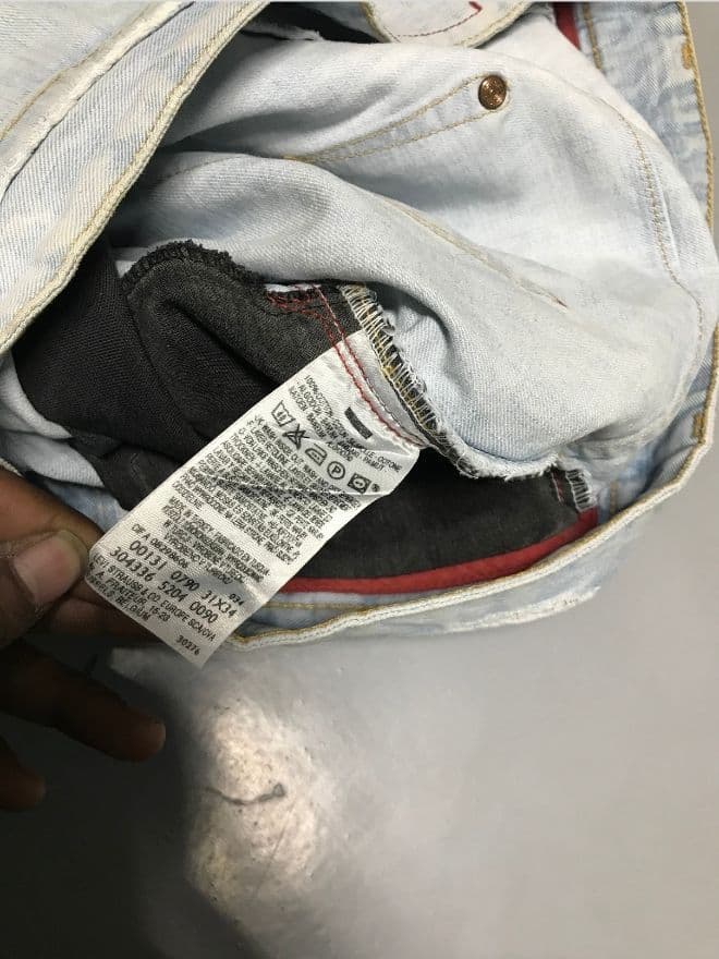 Vintage Levi’s Engineer Jeans Denim – Men’s US 32 / EU 48 | Blue — image 5 of 9