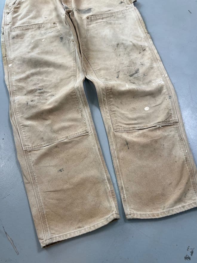 Vintage Carhartt B136 Double Knee Carpenter Denim — image 5 of 13