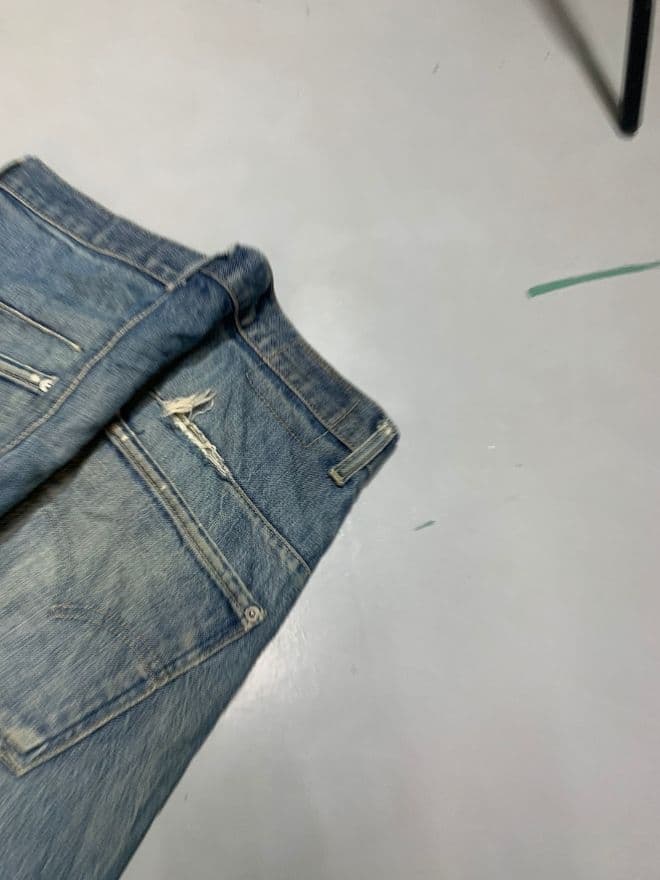 Levi's Vintage Engineer Jeans – Blue Denim – Long 45” Length – Size 30 (Fits 30–32) — image 5 of 12
