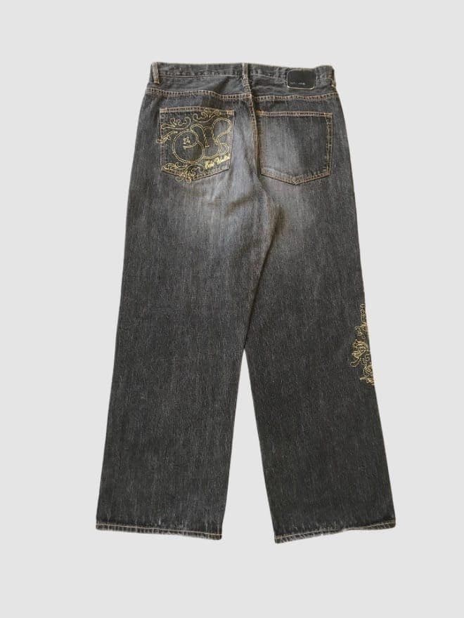COMBO OF VINTAGE ECKO UNLTD DENIM JACKET AND PANT — image 14 of 15