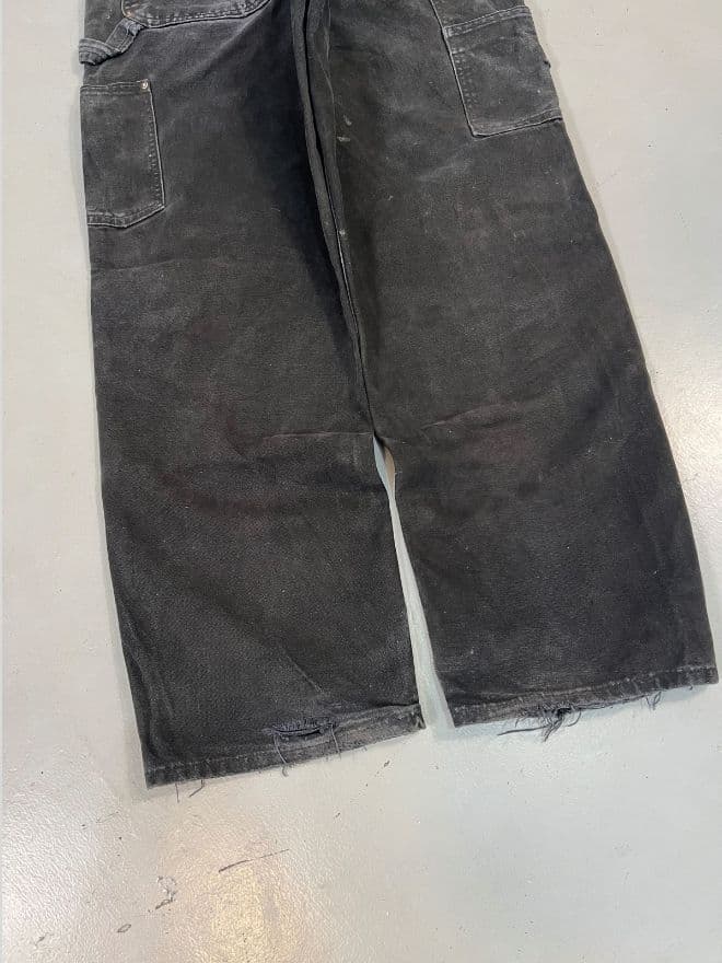 Vintage Carhartt B01 BLK Double Knee Workwear Denim – Men’s US 34 / EU 50 | Black — image 10 of 10