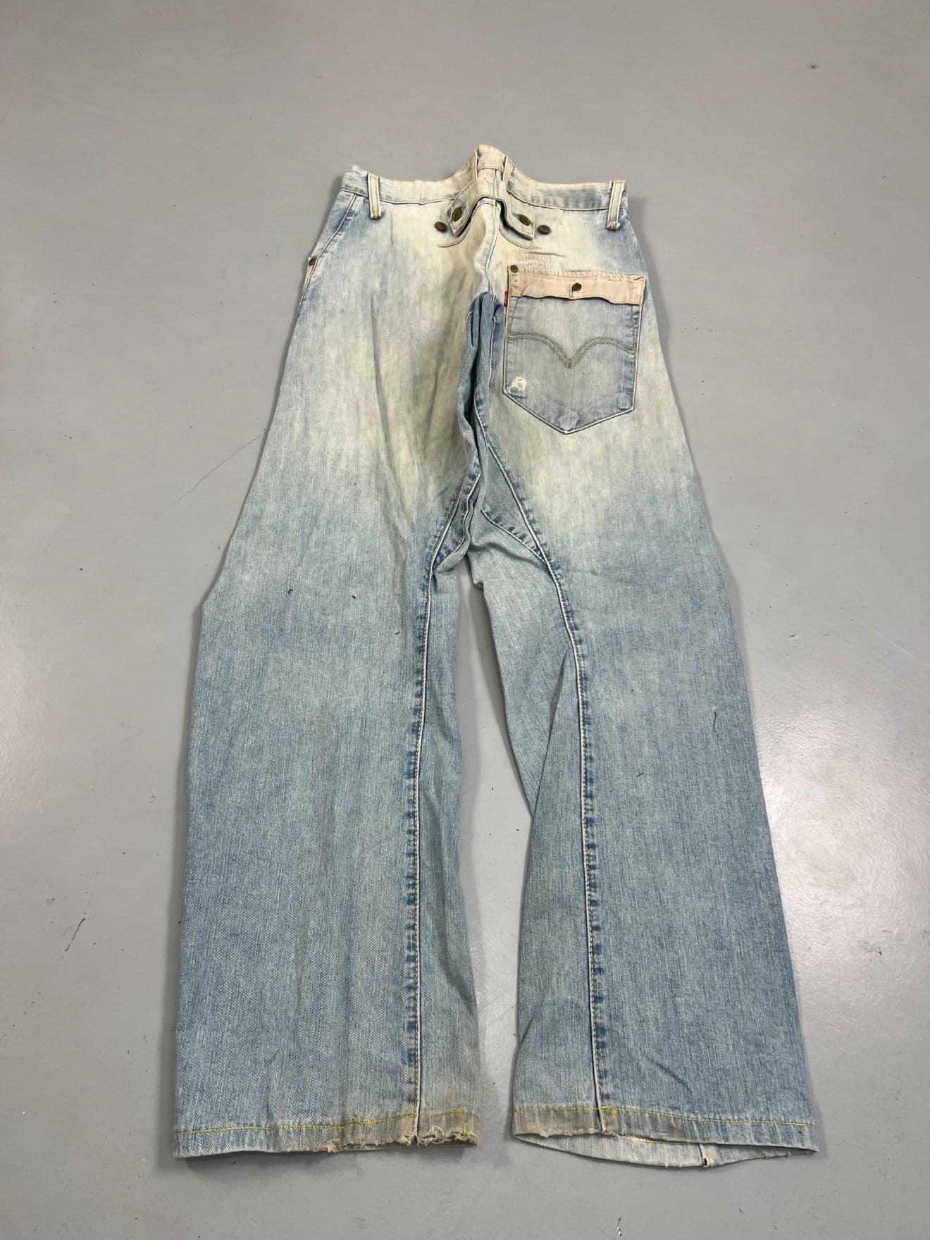Bundle of Vintage Levi’s Engineer Buckle Belt Denim Jeans — image 5 of 7