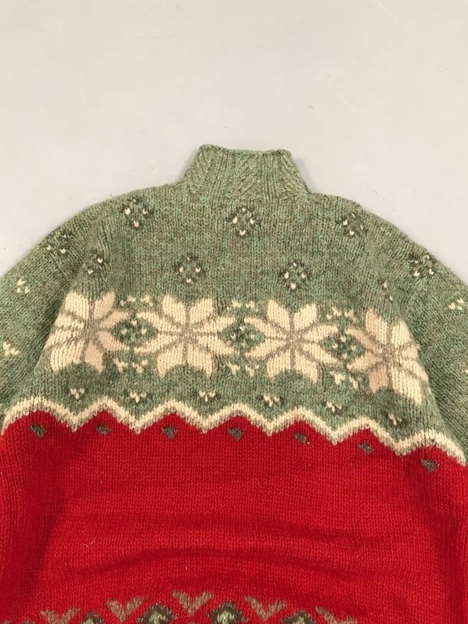 Vintage Polo Ralph Lauren 1/4 Zip Knit Sweater  — Size L — image 7 of 8