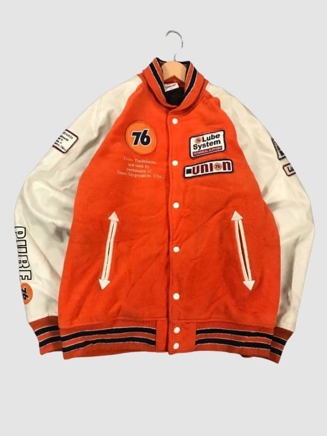 BUNDLE OF 10 VINTAGE CRAZY VARSITY JACKET thumbnail 3