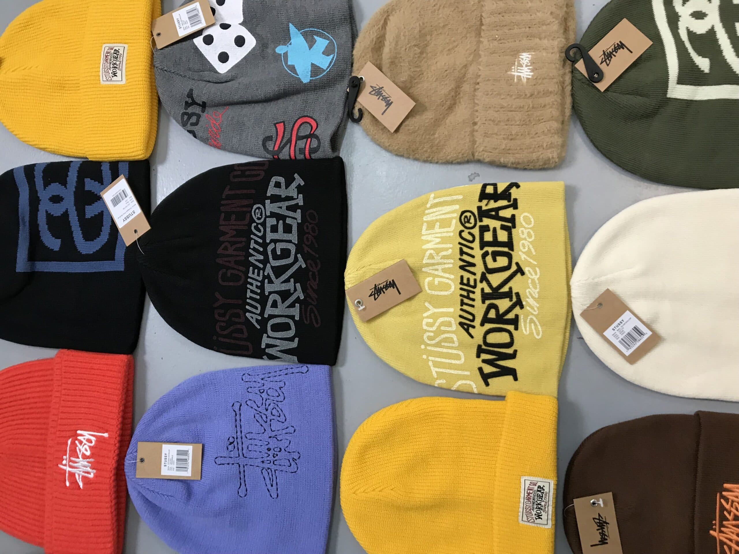 Bundle of Factory Leftover Stüssy Beanie  Caps – (20pcs) — image 7 of 12