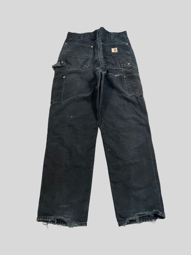 Rare Vintage Carhartt Double Knee Workwear Pants | Black | Size 32 thumbnail 2