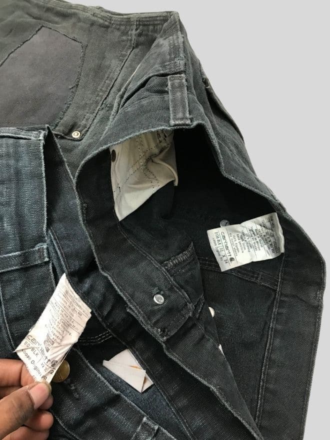 Crazy Bundle of 4 Vintage Carhartt Double Knee Denim Pants — image 10 of 17