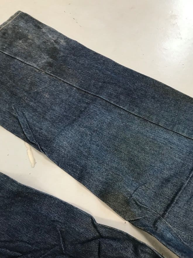 Vintage Levi's Engineer Jeans – Blue Denim – Men’s 34 (US 34 / EU 50) – Distressed Avant-Garde — image 7 of 10