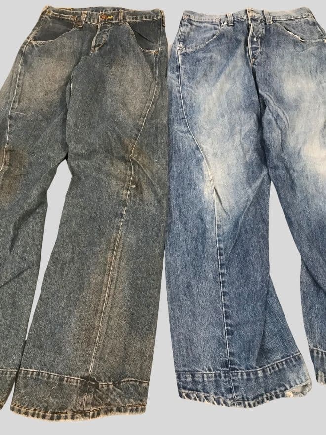 Bundle of 4 Vintage Levi’s Engineer Buckle Belt Denim Pants — image 16 of 19