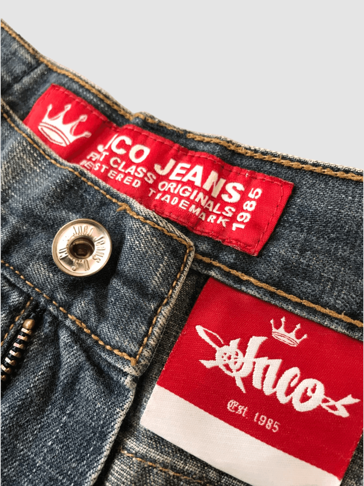 Vintage Snake JNCO Jeans Short’s Cargo Jorts — image 5 of 9