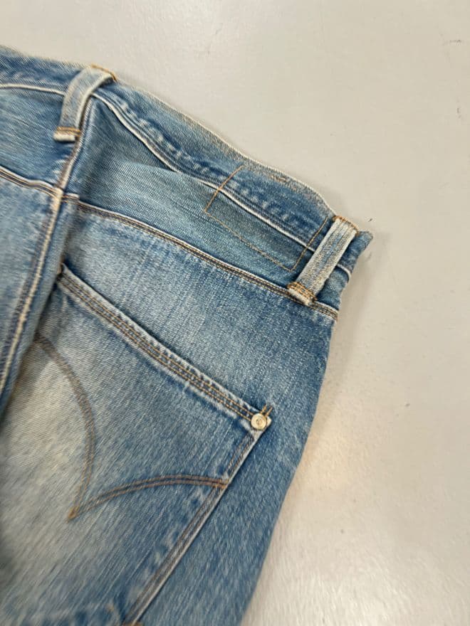 Vintage Levi’s Engineer Jeans With Belt Detail (Size 32) — image 9 of 12